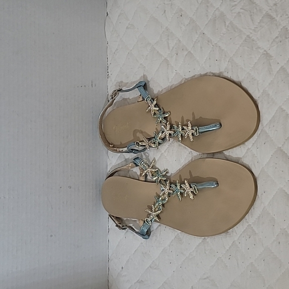 Wanted Women's Starfish Thong Sandals Size 10 - Picture 1 of 9